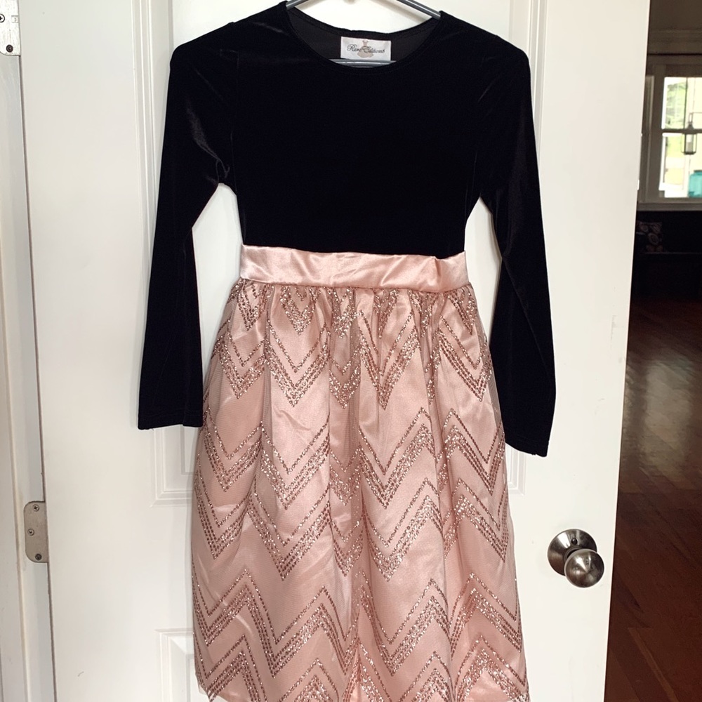 Adorable Rose Gold Dress